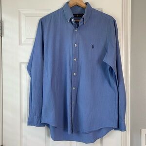 Pale Blue Ralph Lauren Dress Shirt